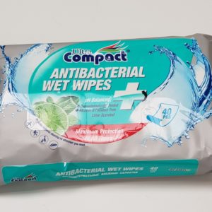Antibacterial Wipes (40 Wipes)