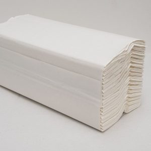 C FOLD HAND TOWELS WHITE CASE 2400