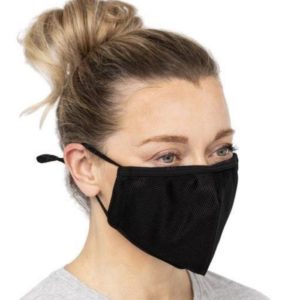 Anti-Bacterial Washable Black Mask